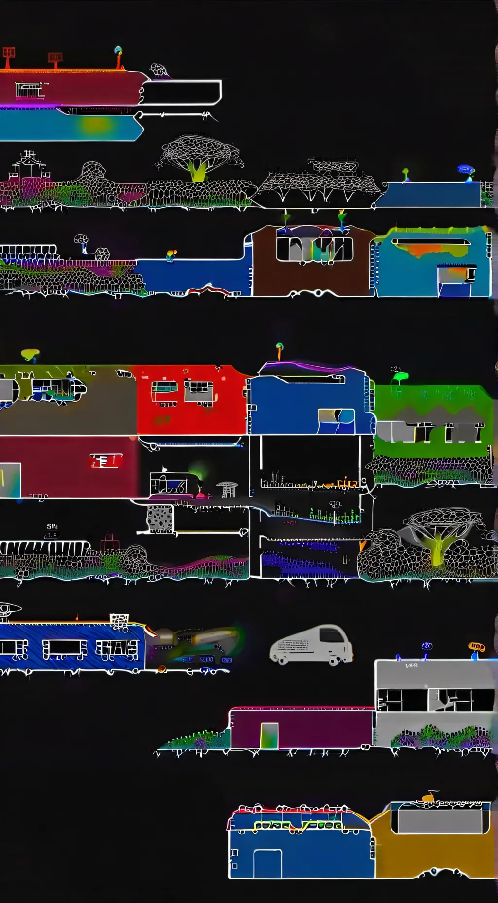 ai character: deiker blue background