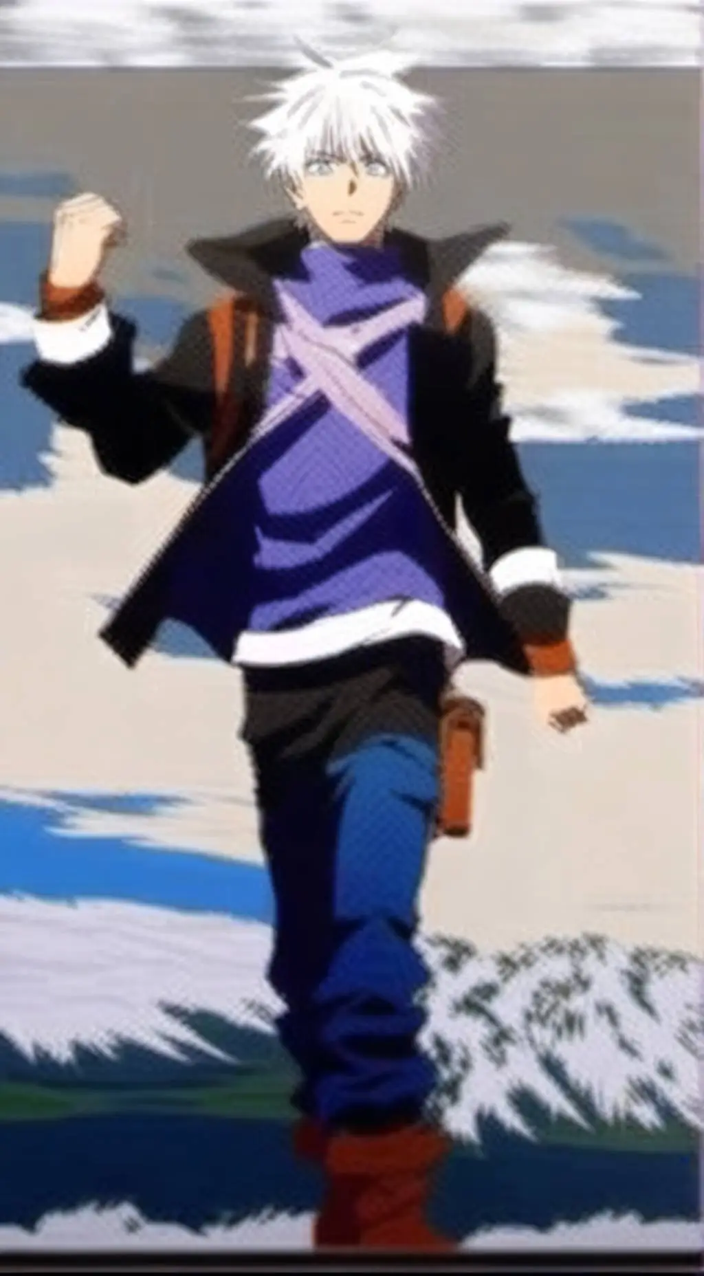 ai character: dw  background