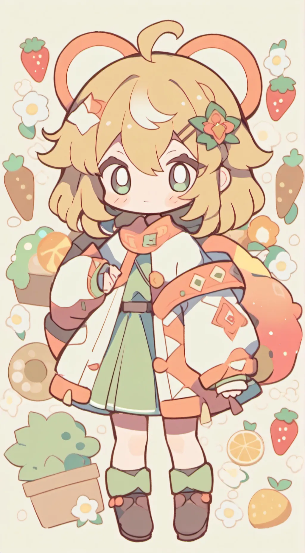 ai character: jjk  background