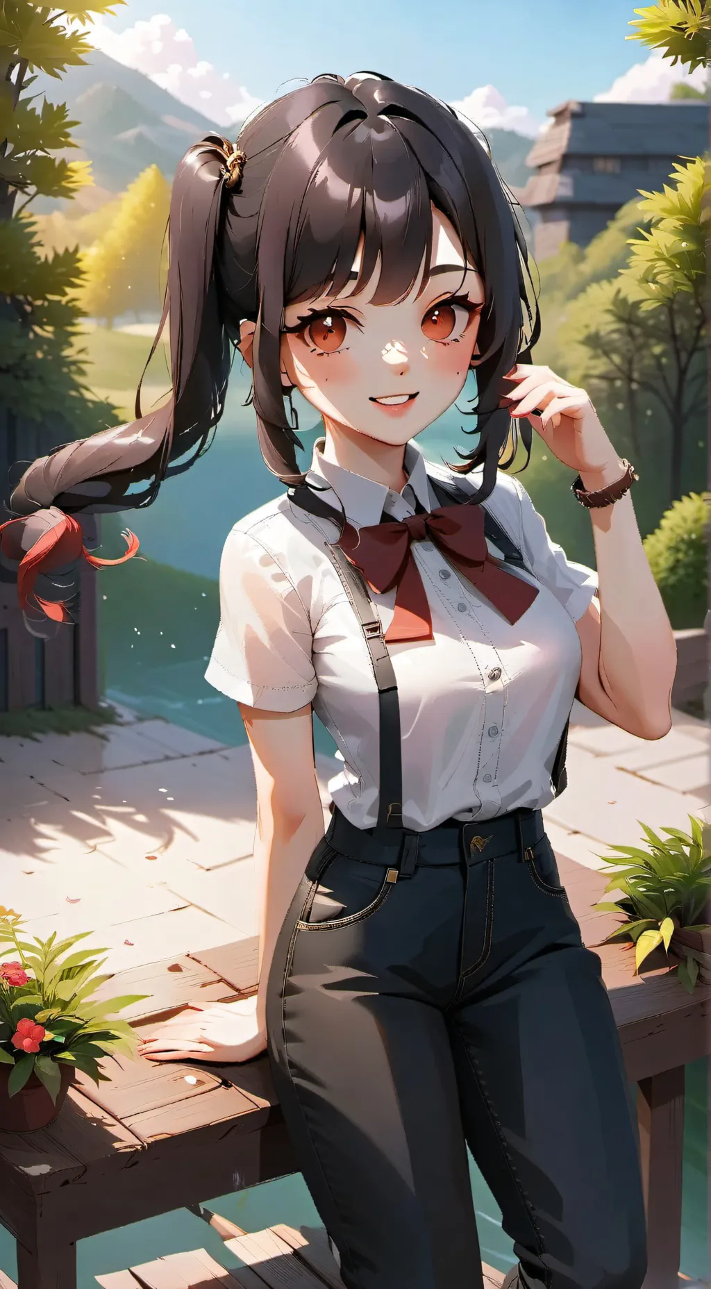 ai character: annie background