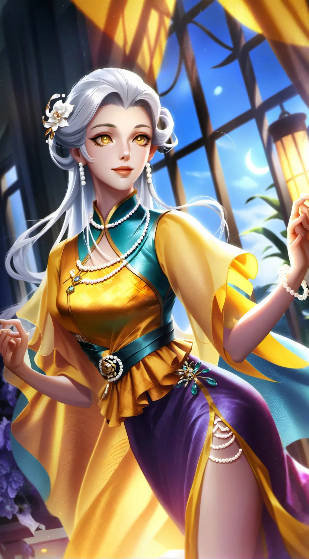 ai character: Amelia background