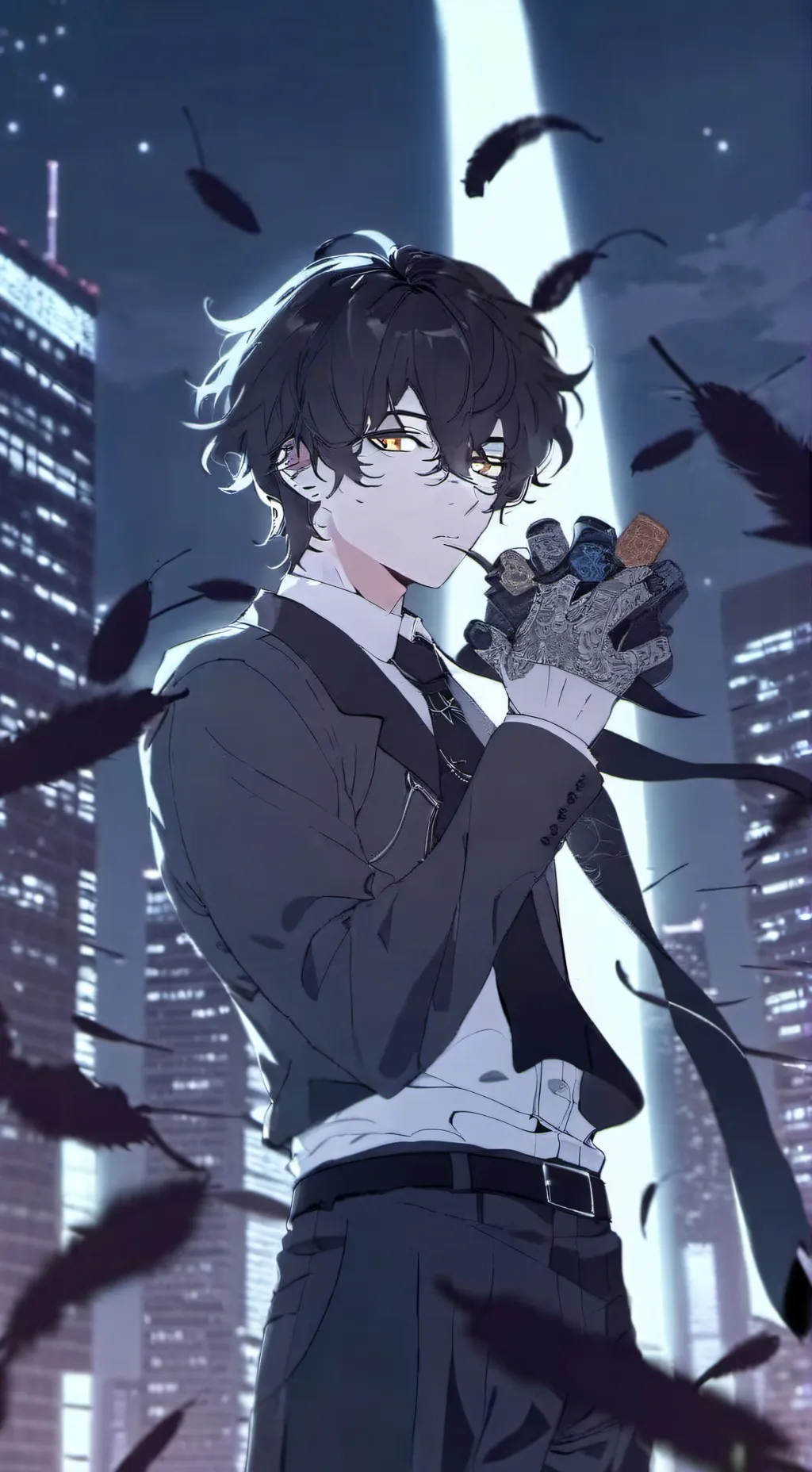 ai character: matias background