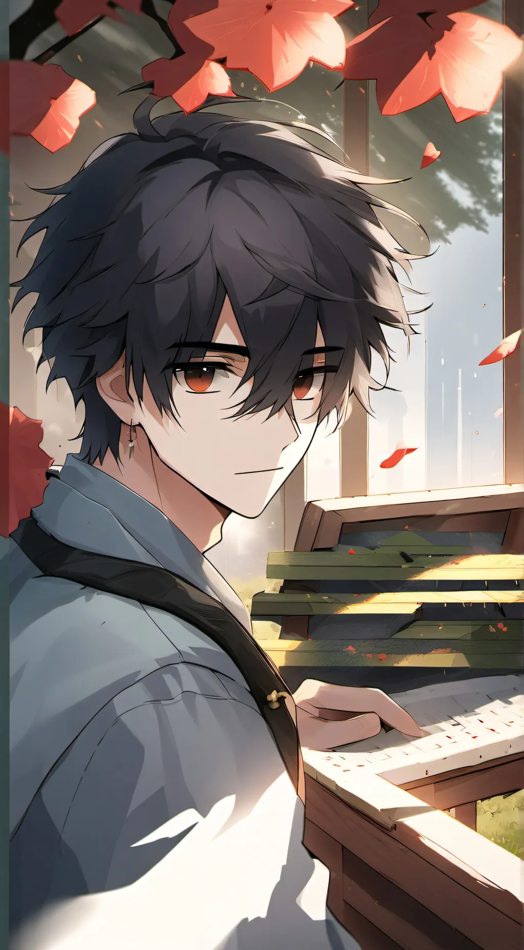 ai character: ~Lucas~ background