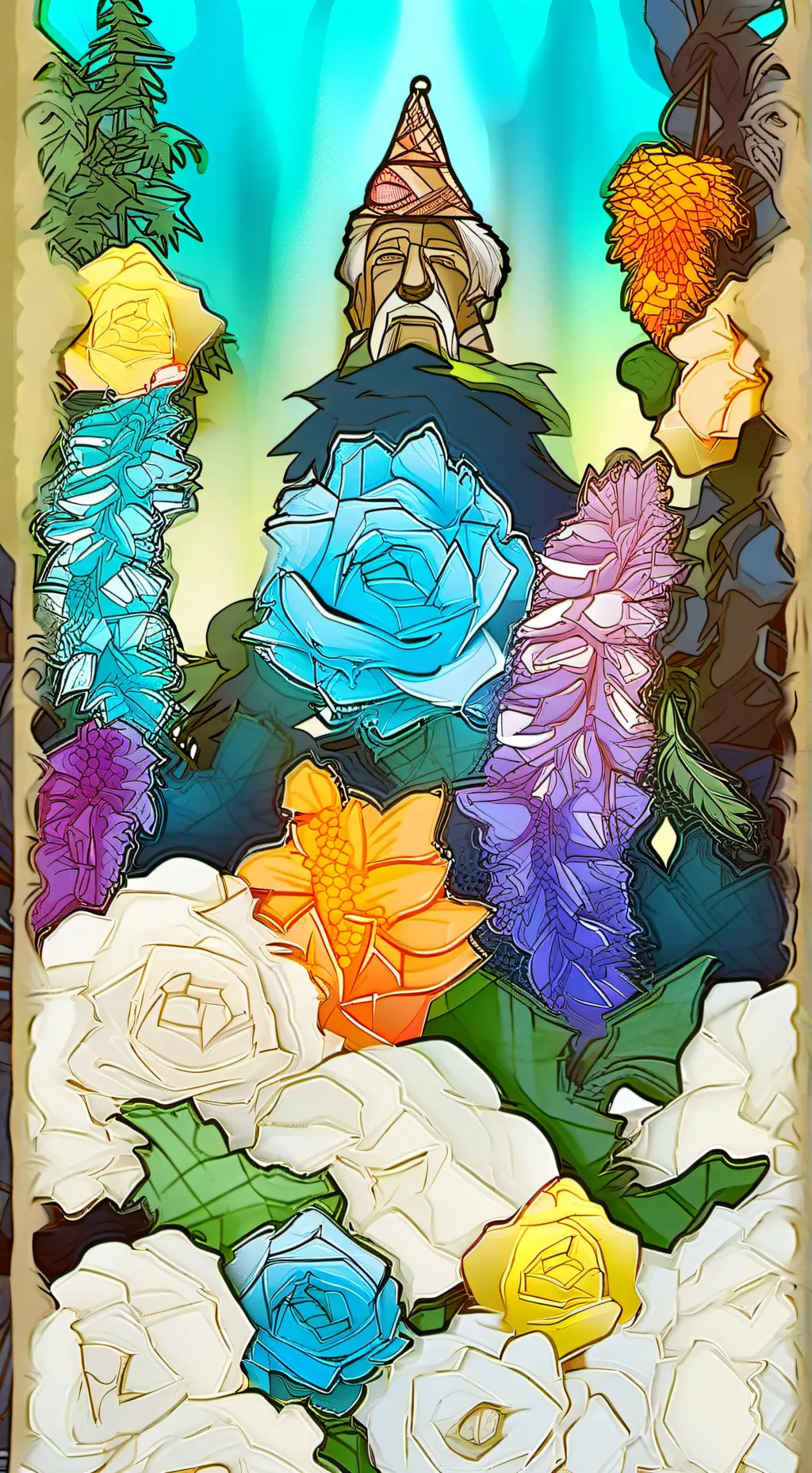 ai character: WHAT IF?  background