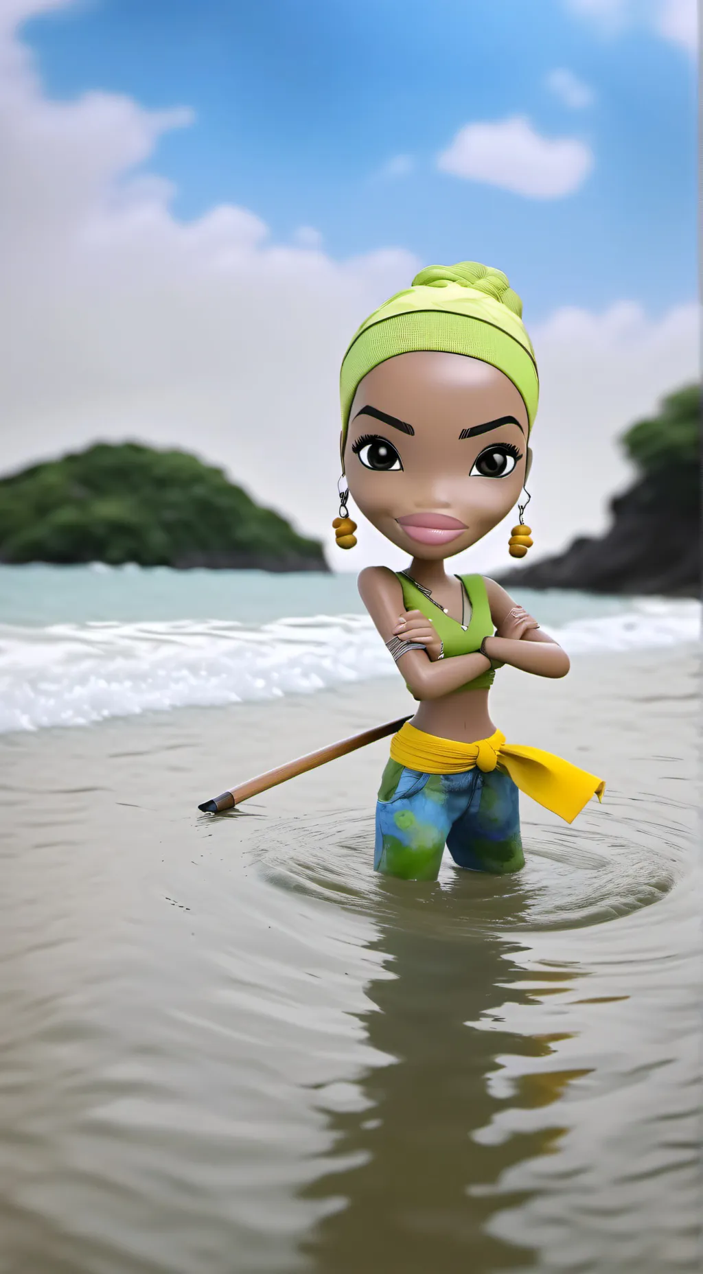 ai character: Potaxie  background