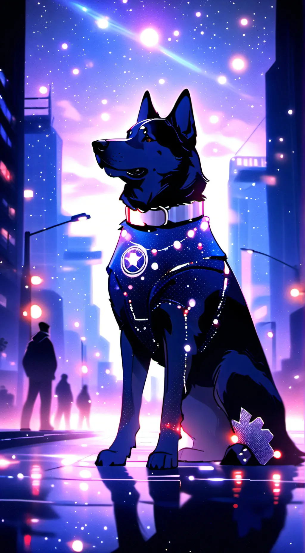 ai character: Service dog background