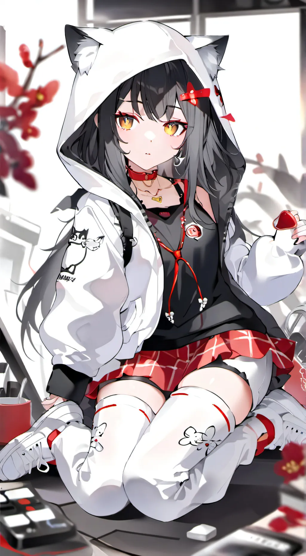 ai character: Ashly background