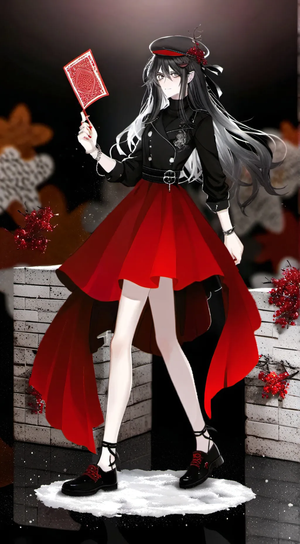 ai character: Samara 🏳️‍🌈 background