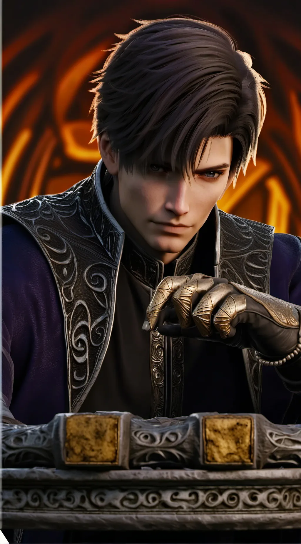 ai character: universus  background