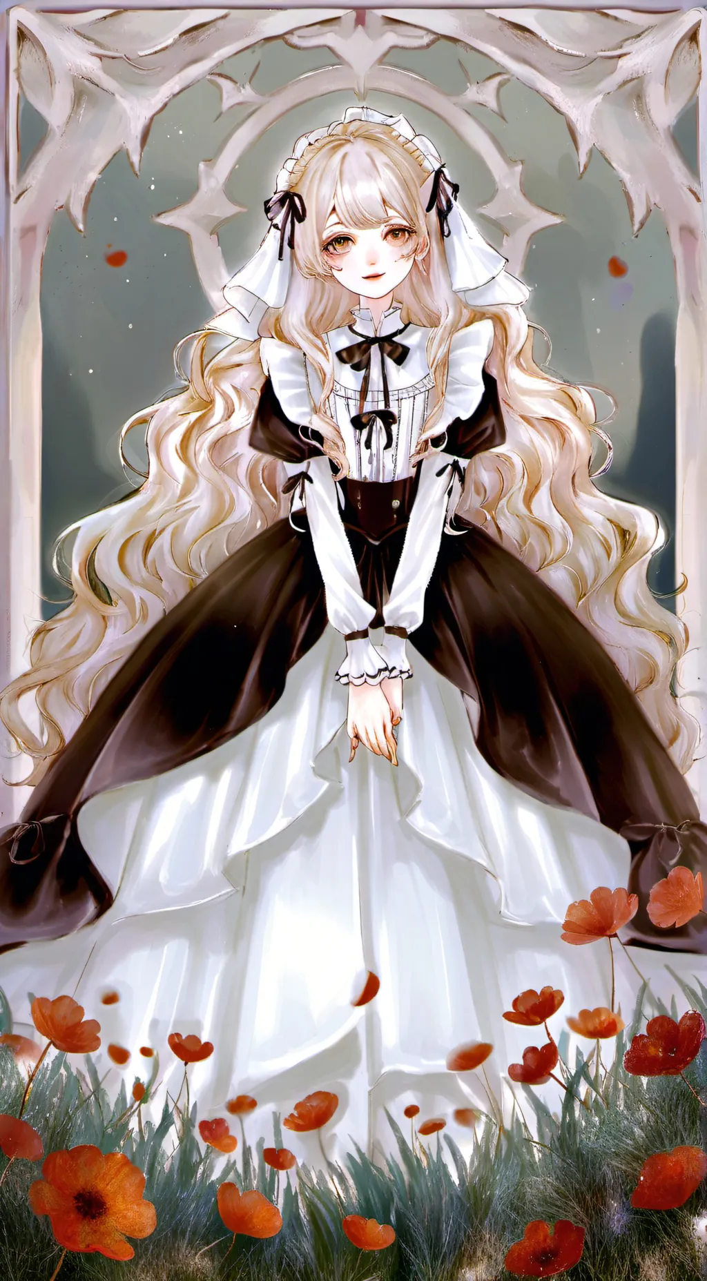 ai character: girlfriend grace background