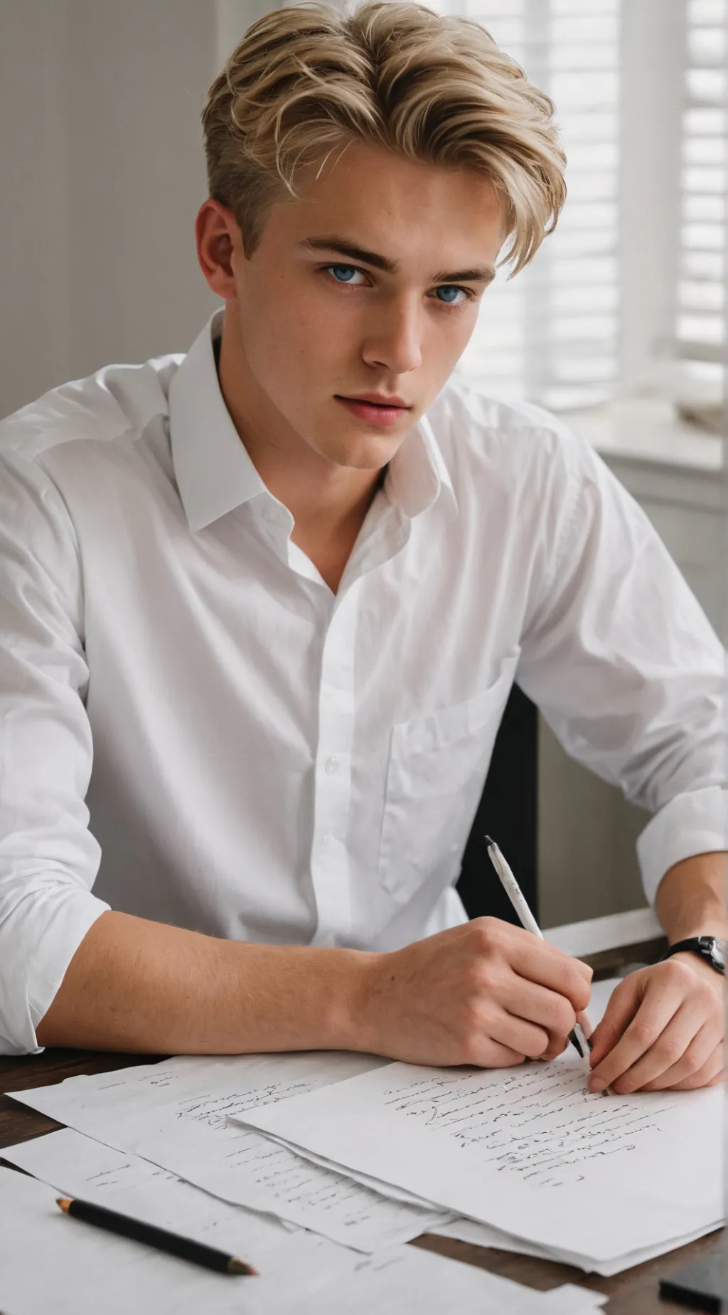 ai character: Arlo Larson background