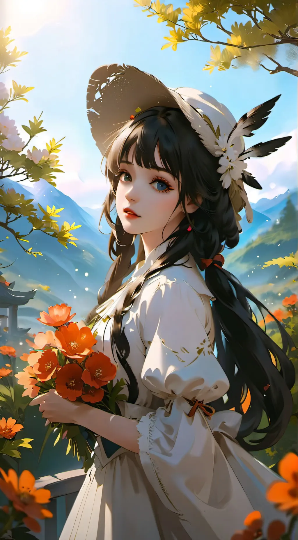 ai character: Tereza  background