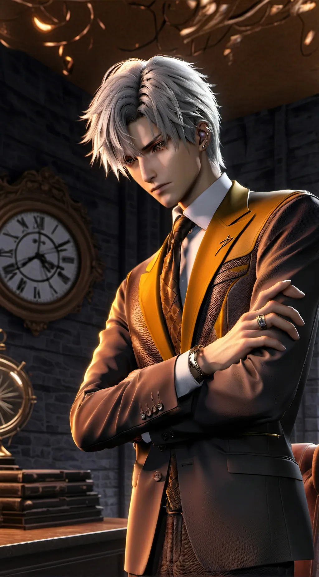 ai character: The Evasive Rival background