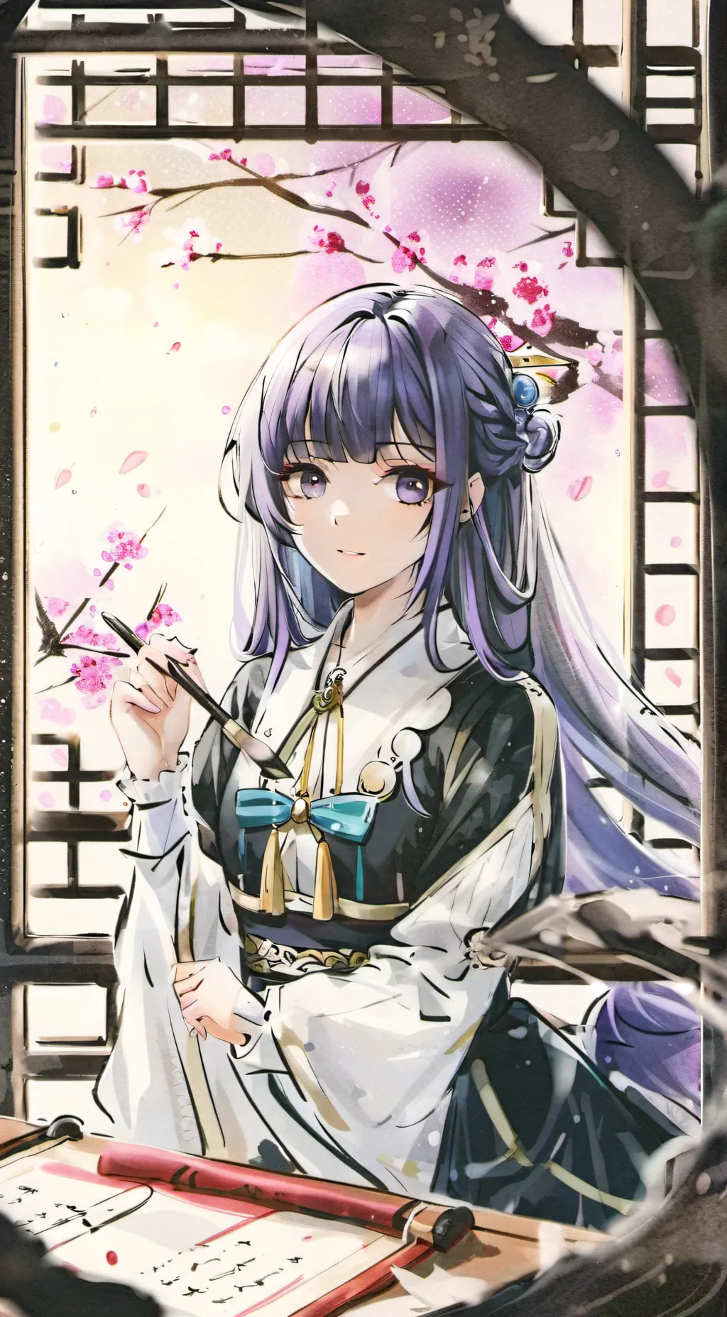 ai character: Himari background