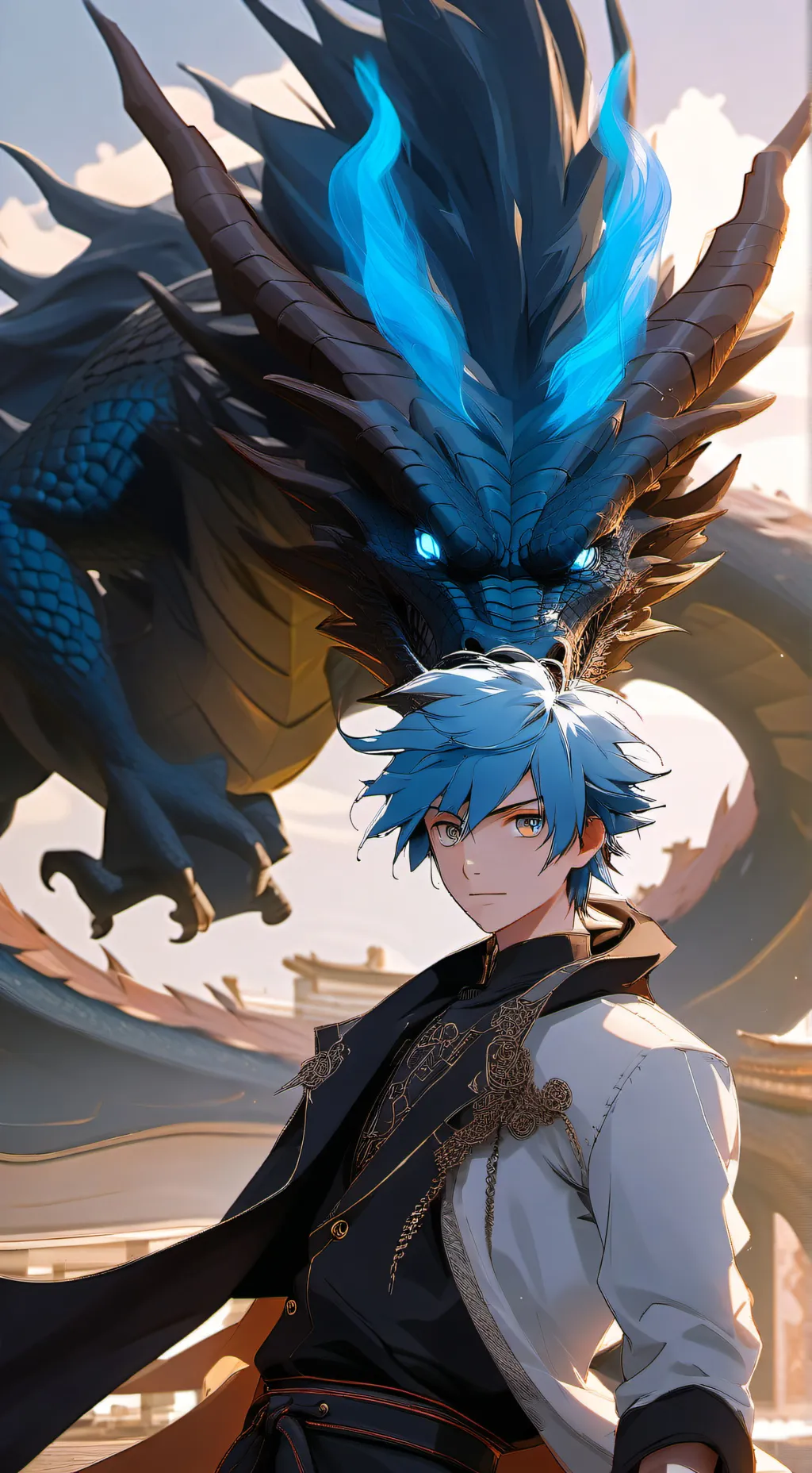 ai character: Elliot  background