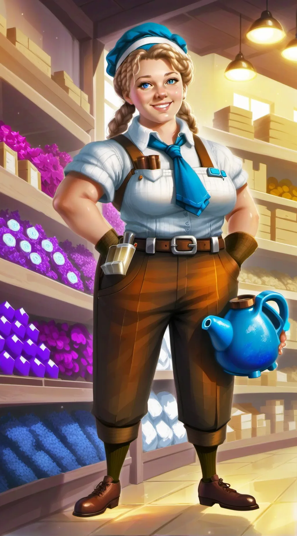 ai character: Kathleen Pedder  background