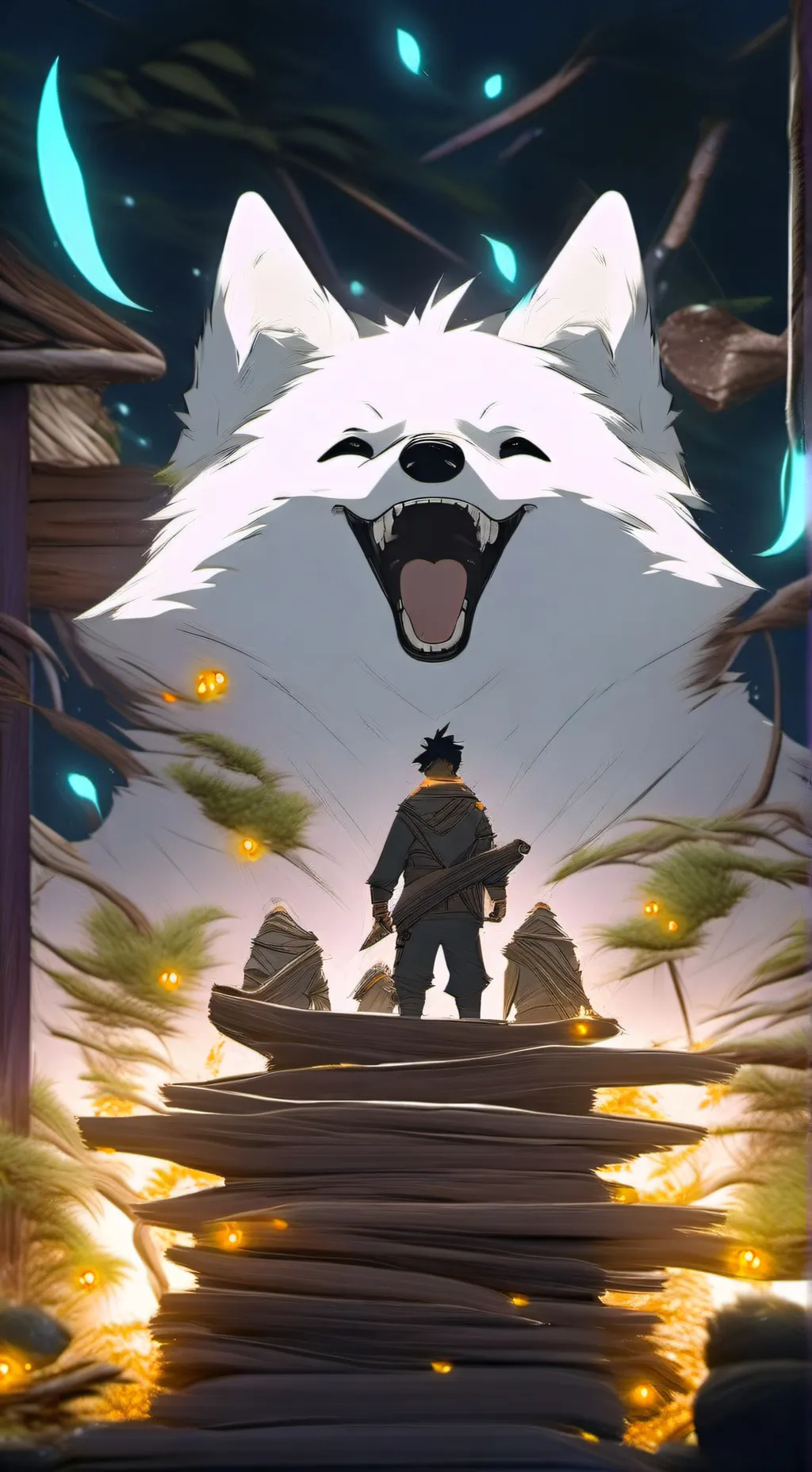 ai character: frowner background