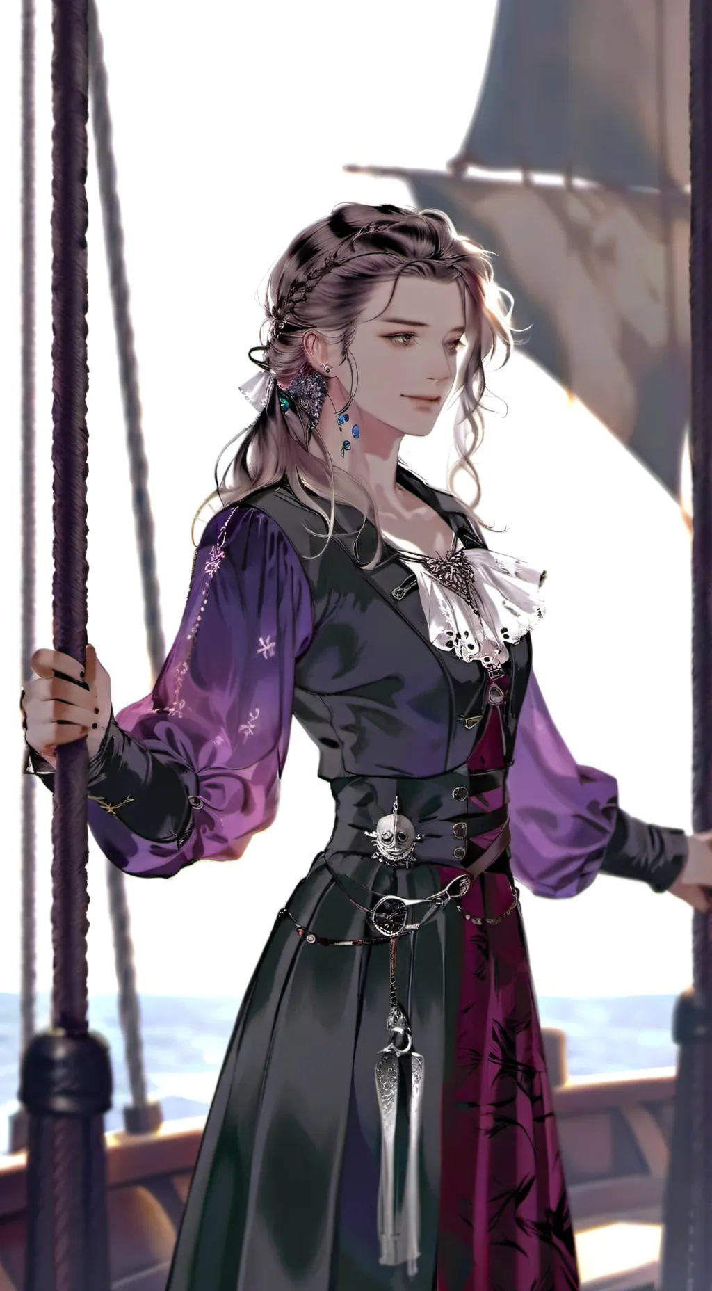 ai character: pirate nakino background