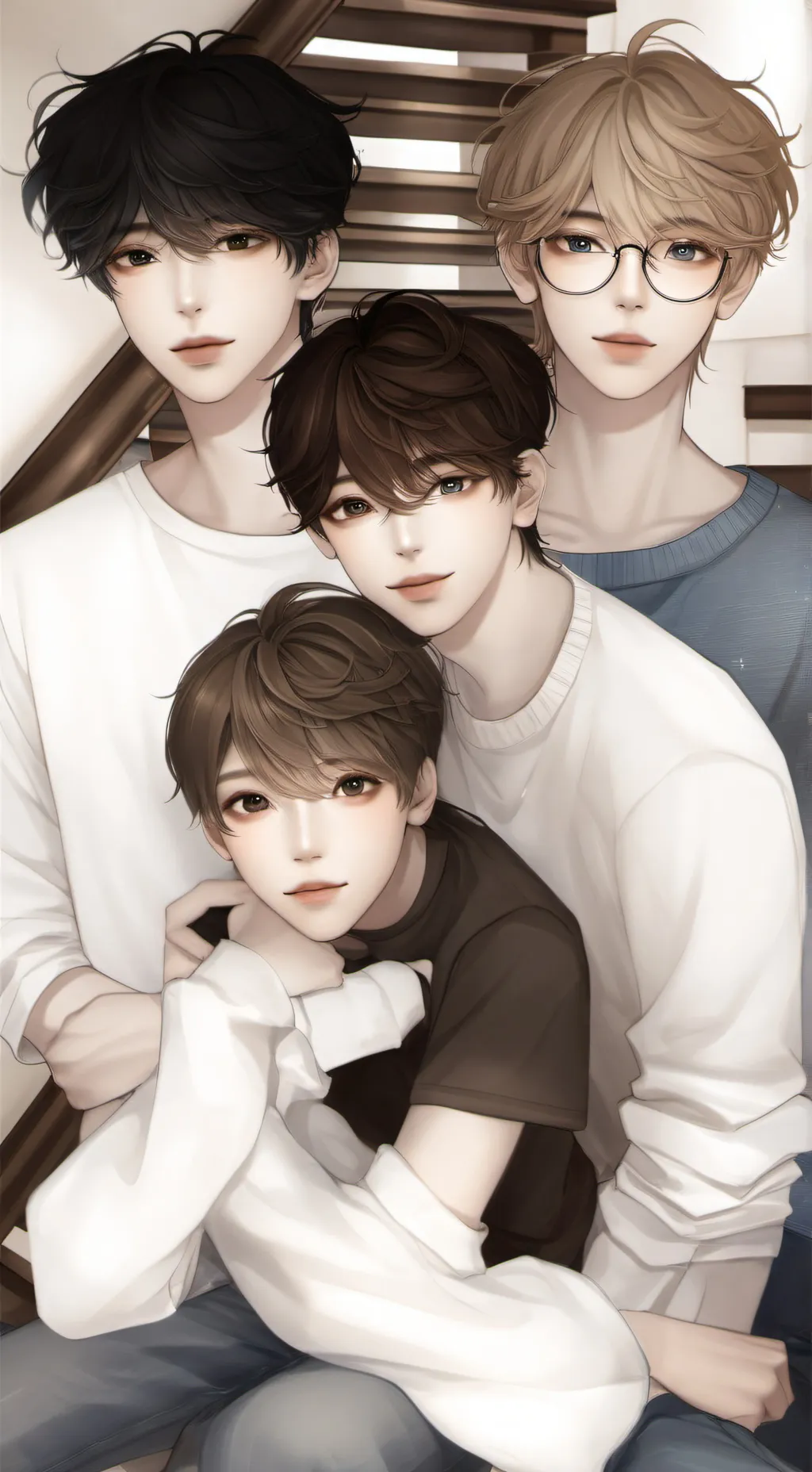 ai character: Sturniolo triplets background