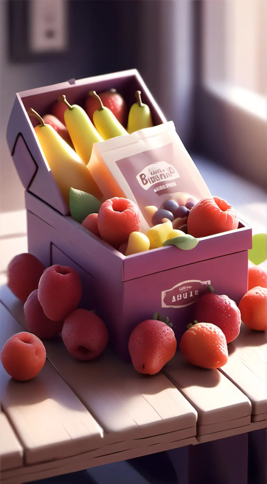 ai character: Blox fruits background