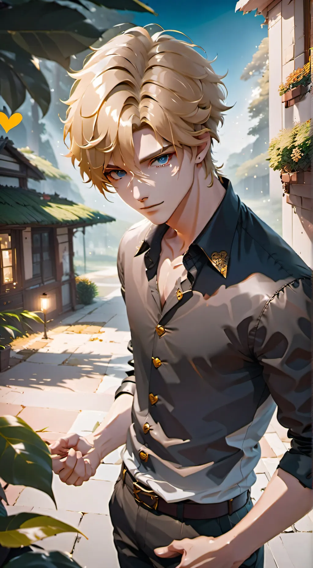 ai character: Kny male pick me! background