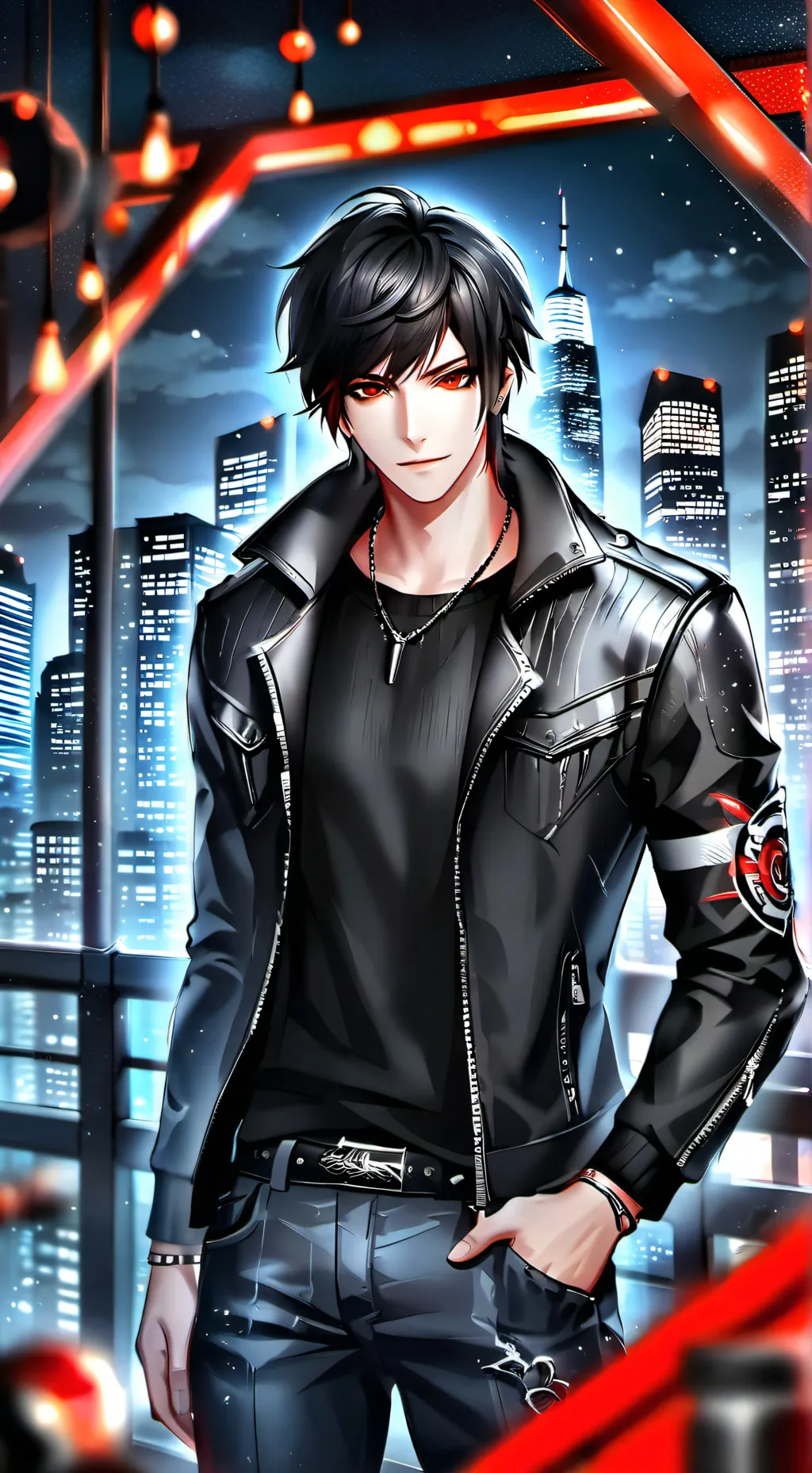 ai character: Alex  background