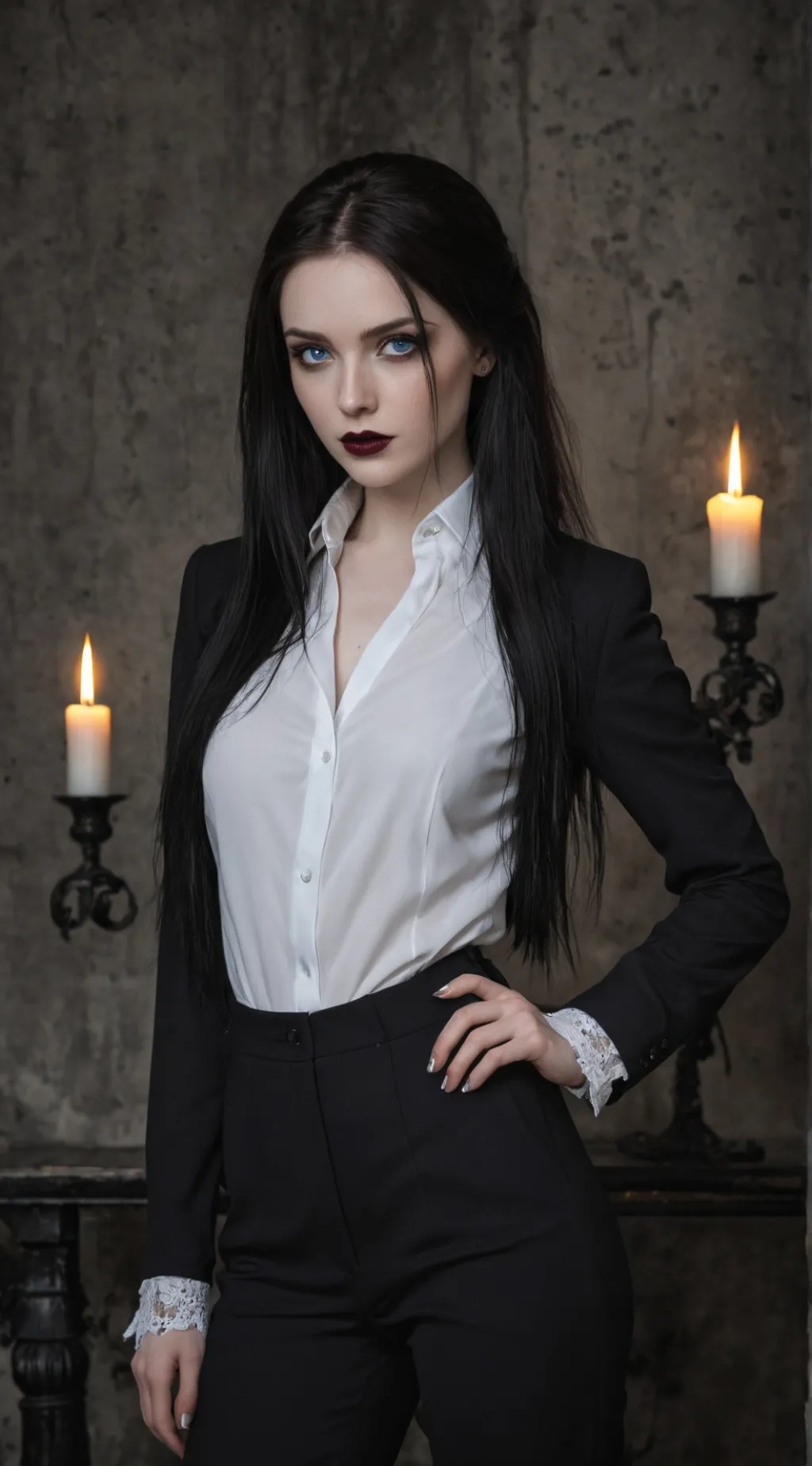 ai character: Morgaine Scavani background