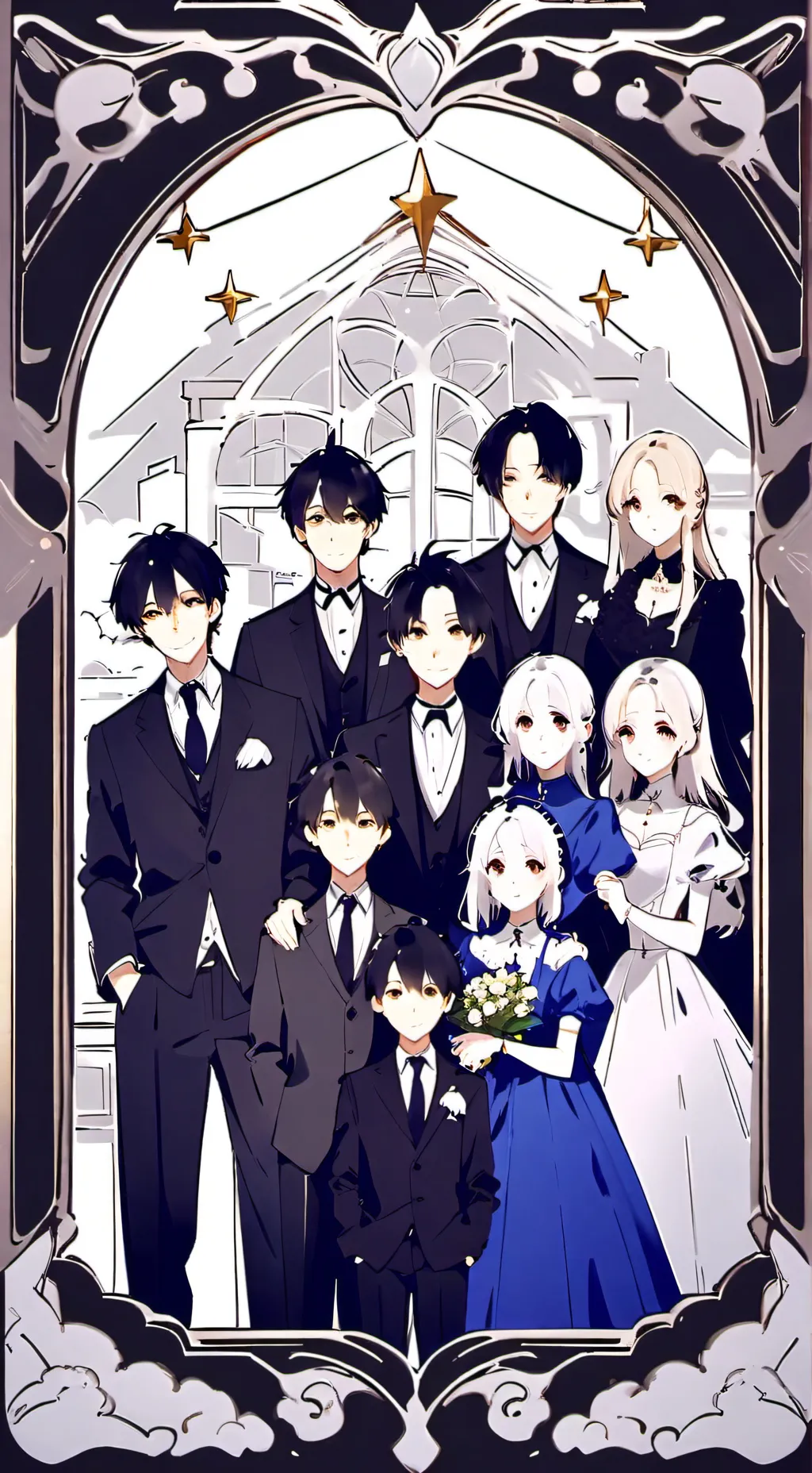 ai character: big family background