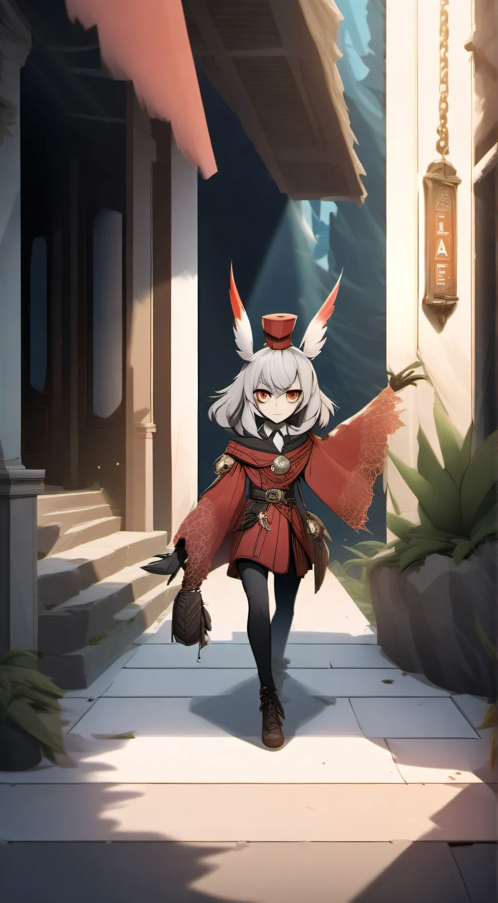 ai character: hazbin hotel  background