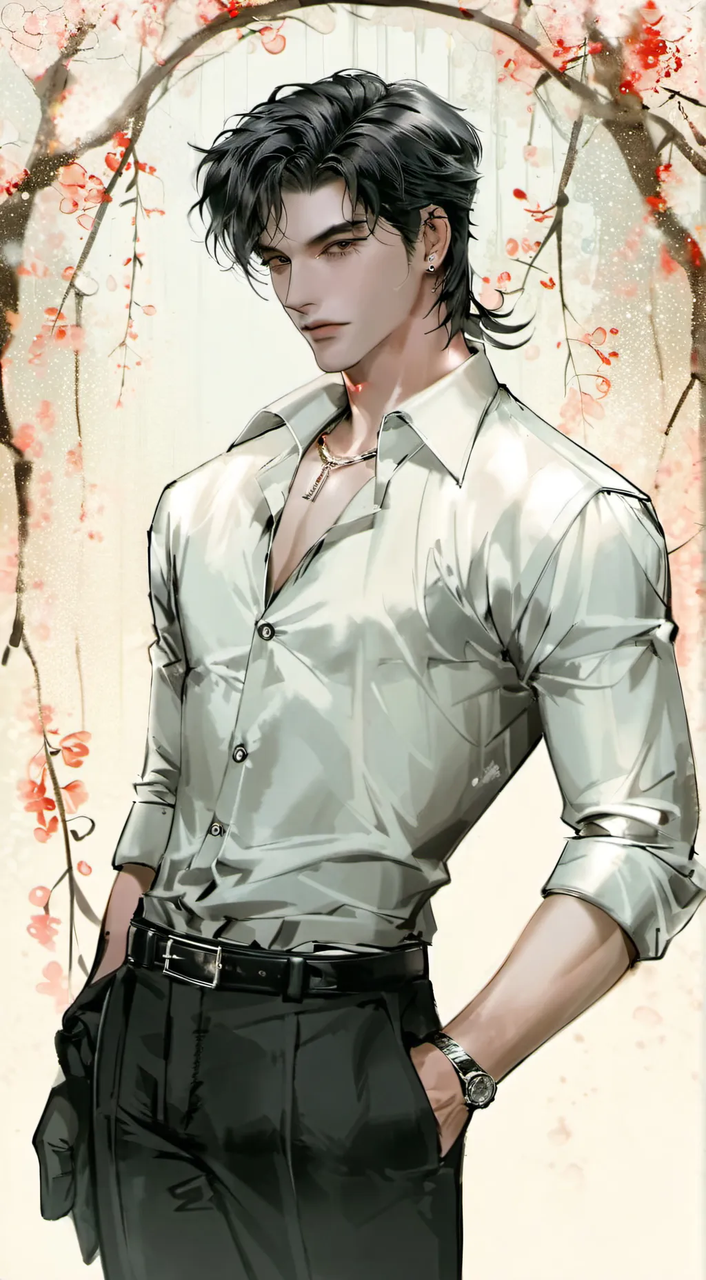 ai character: Jack 💙 background