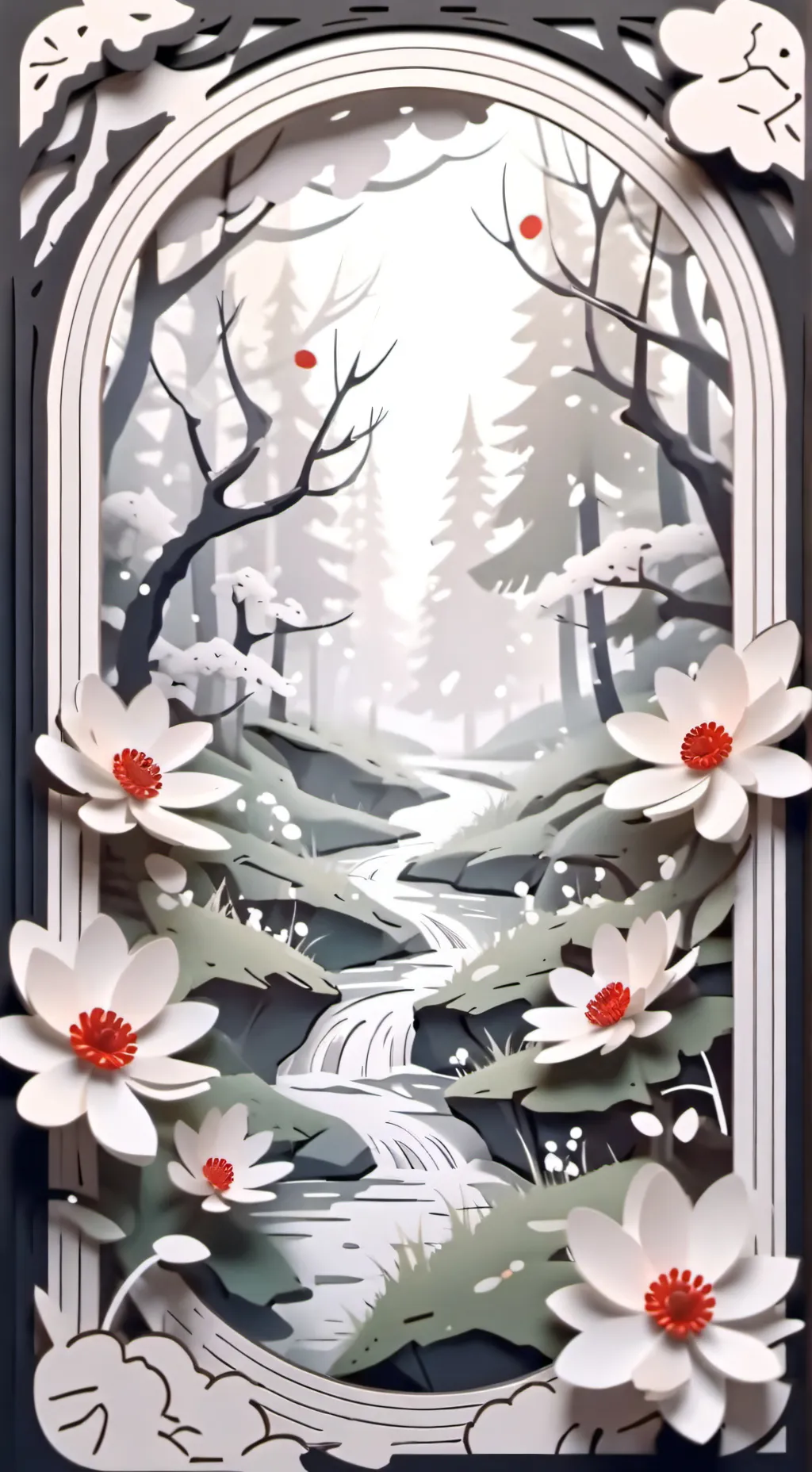 ai character: Little Neko  background