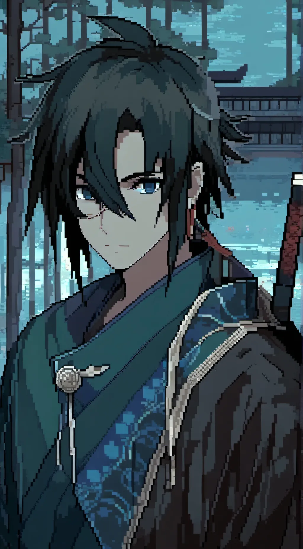 ai character: kny fiesta background