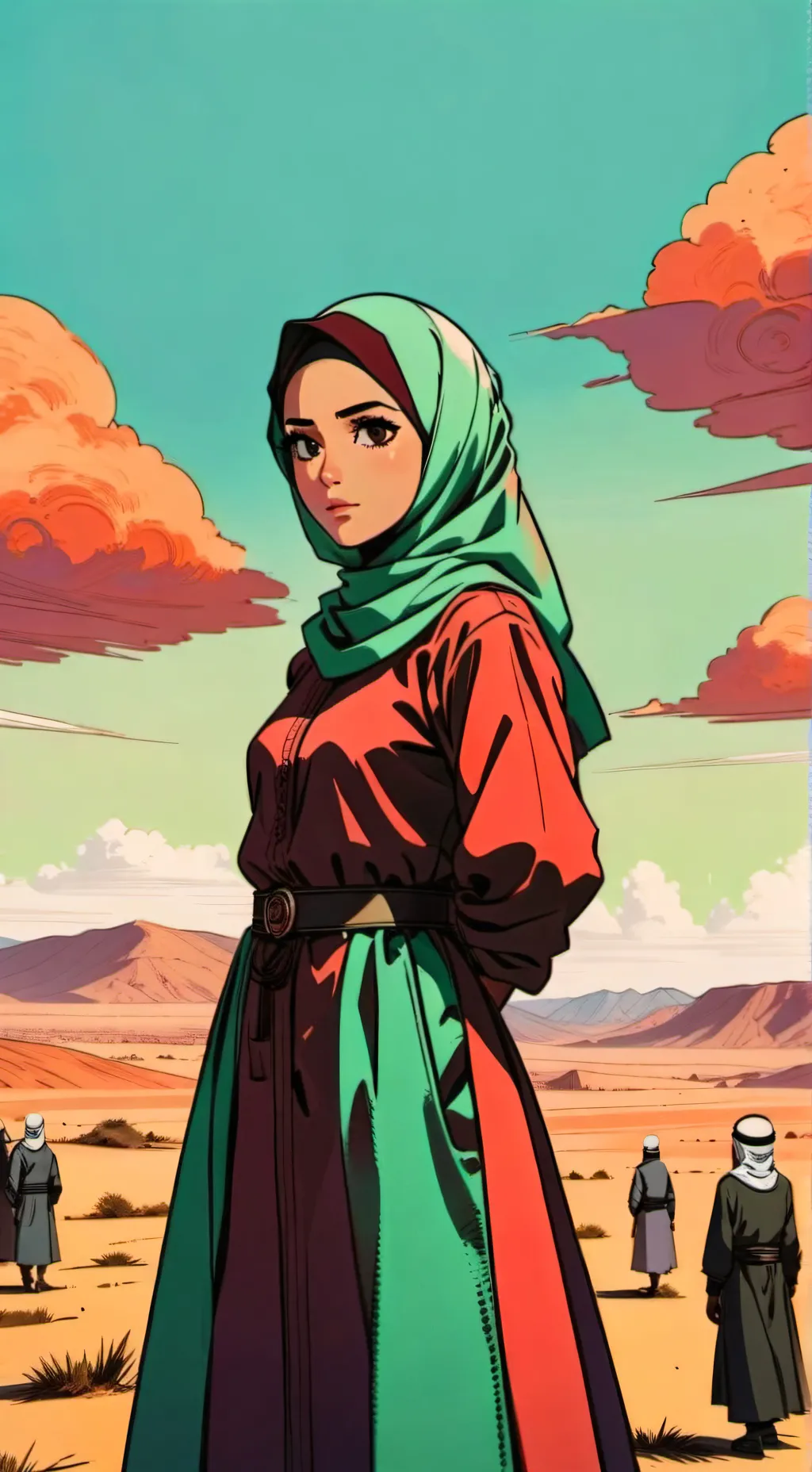 ai character: Lindsey Falcoo background