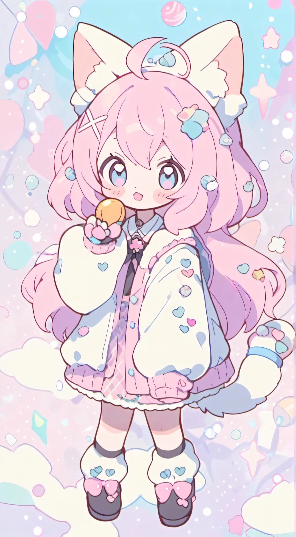 ai character: Mikay Love background