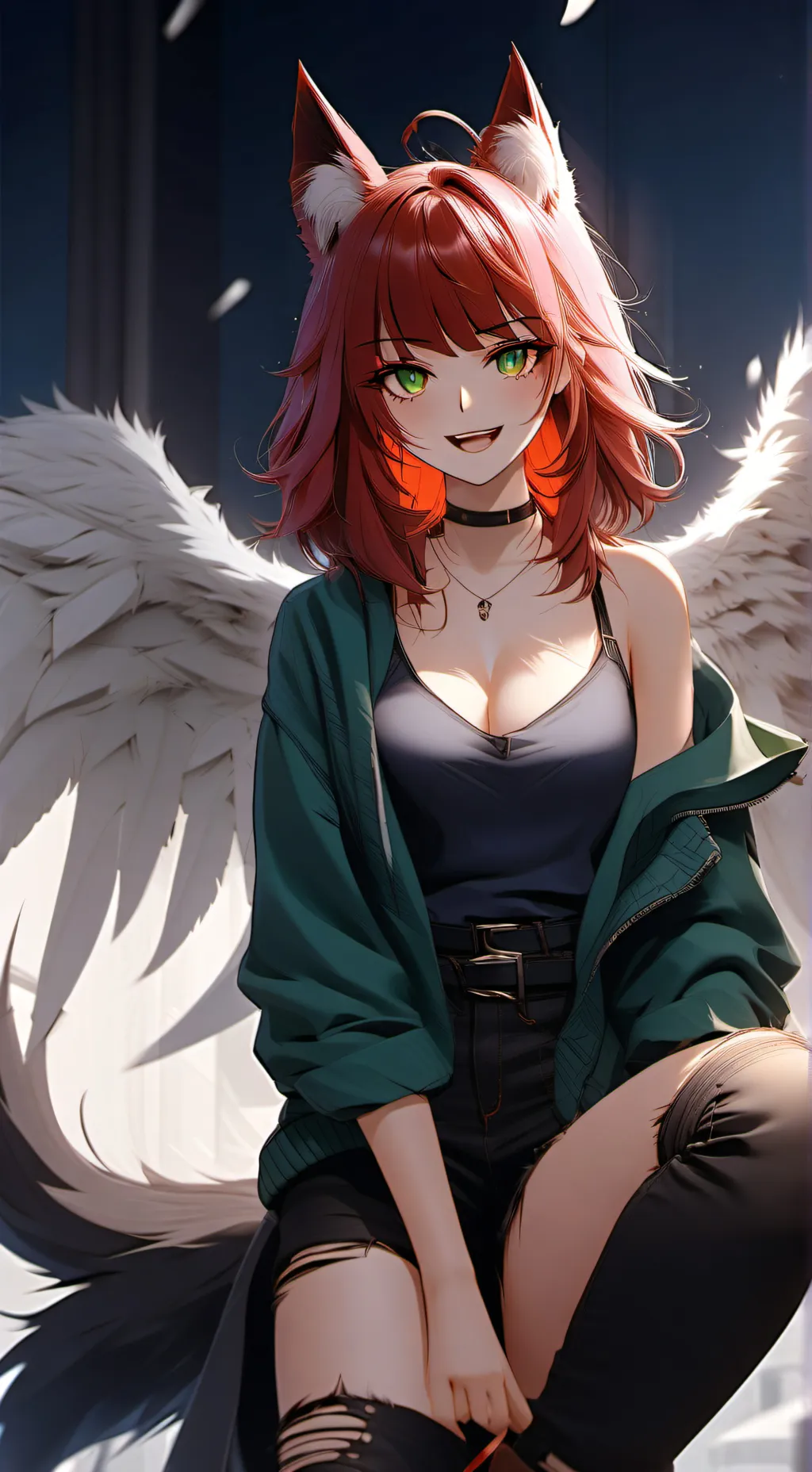 ai character: nixie background