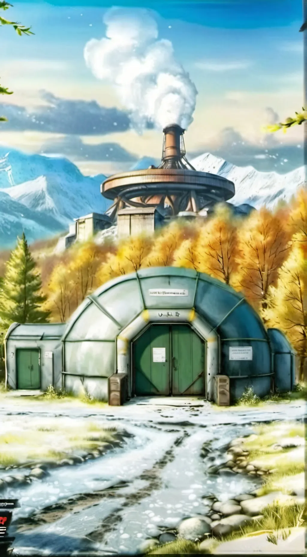 ai character: убежище 99. background