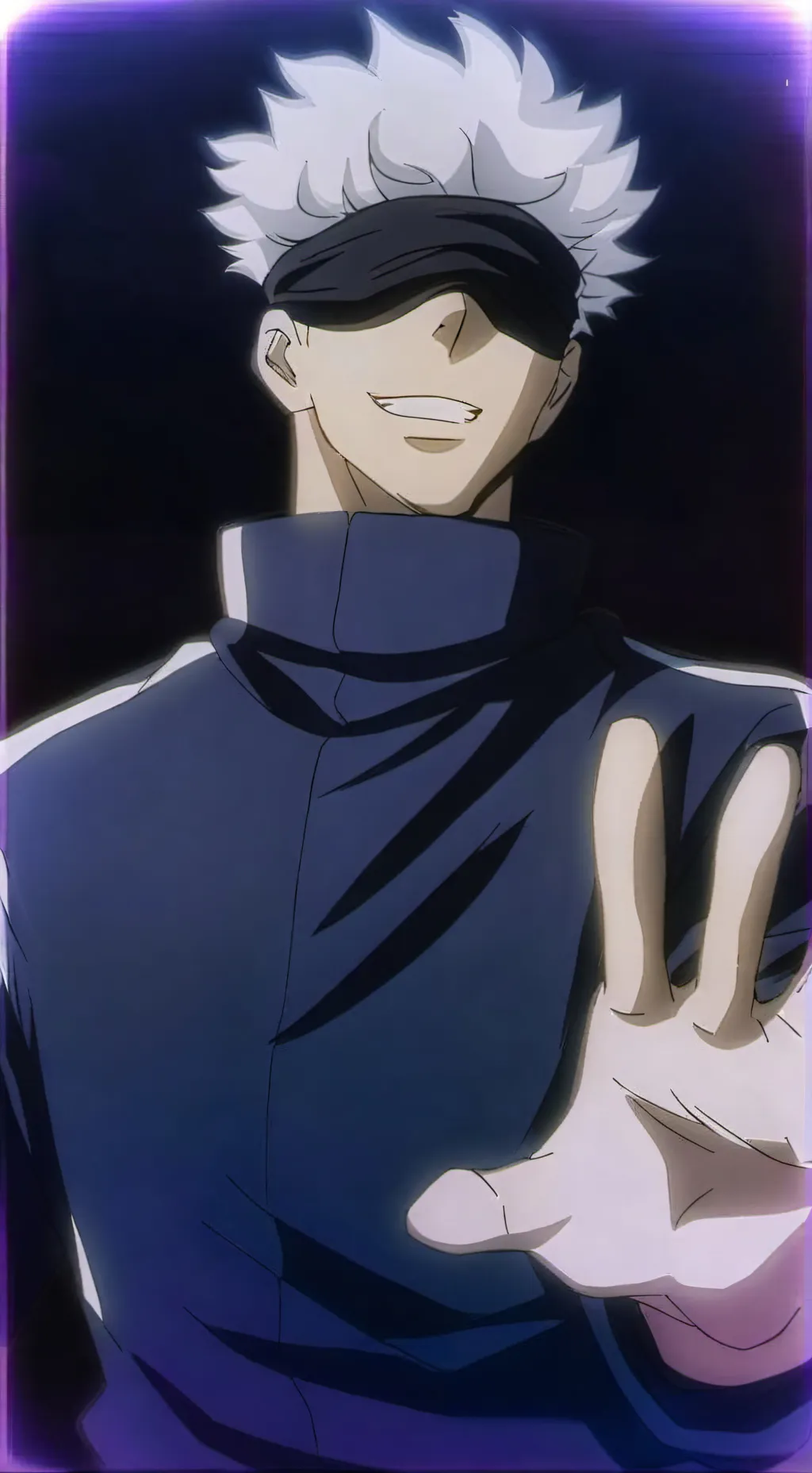 ai character: Saturo Gojo background