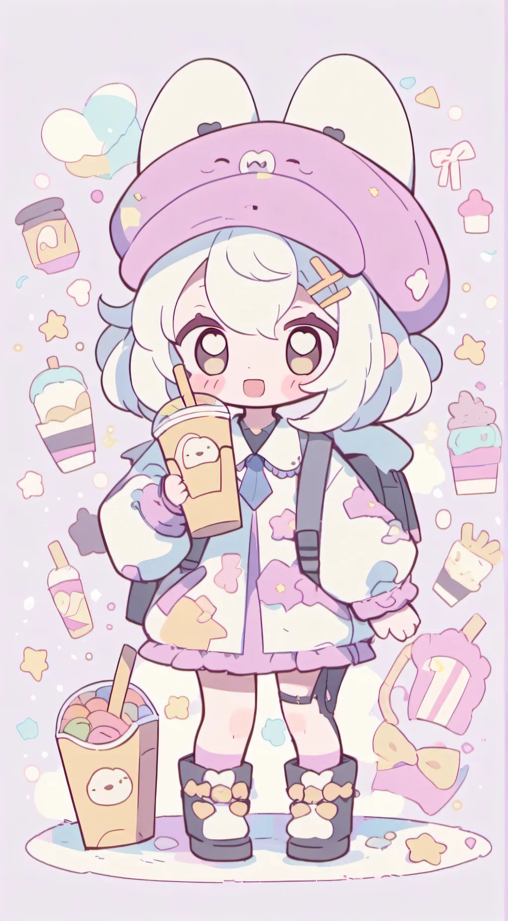 Talkie AI - Chat with mha at mcdonalds