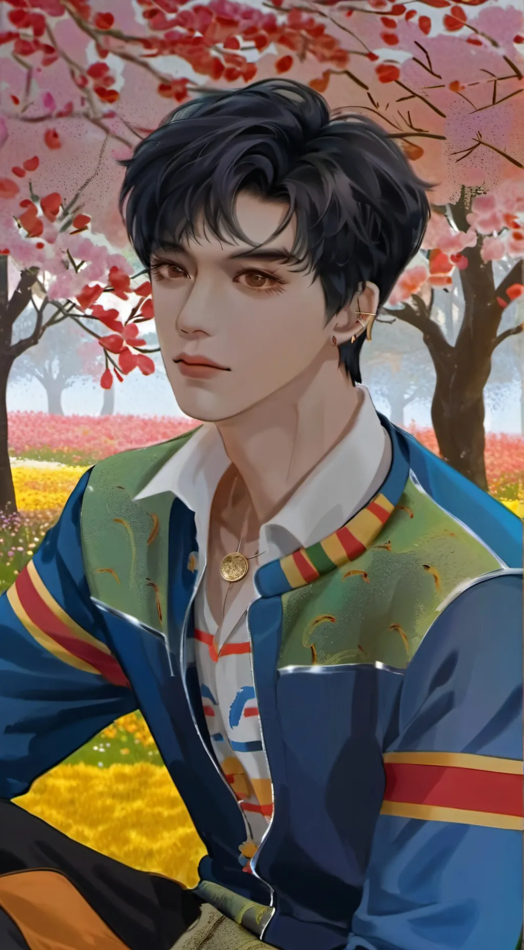 ai character: sunsun background