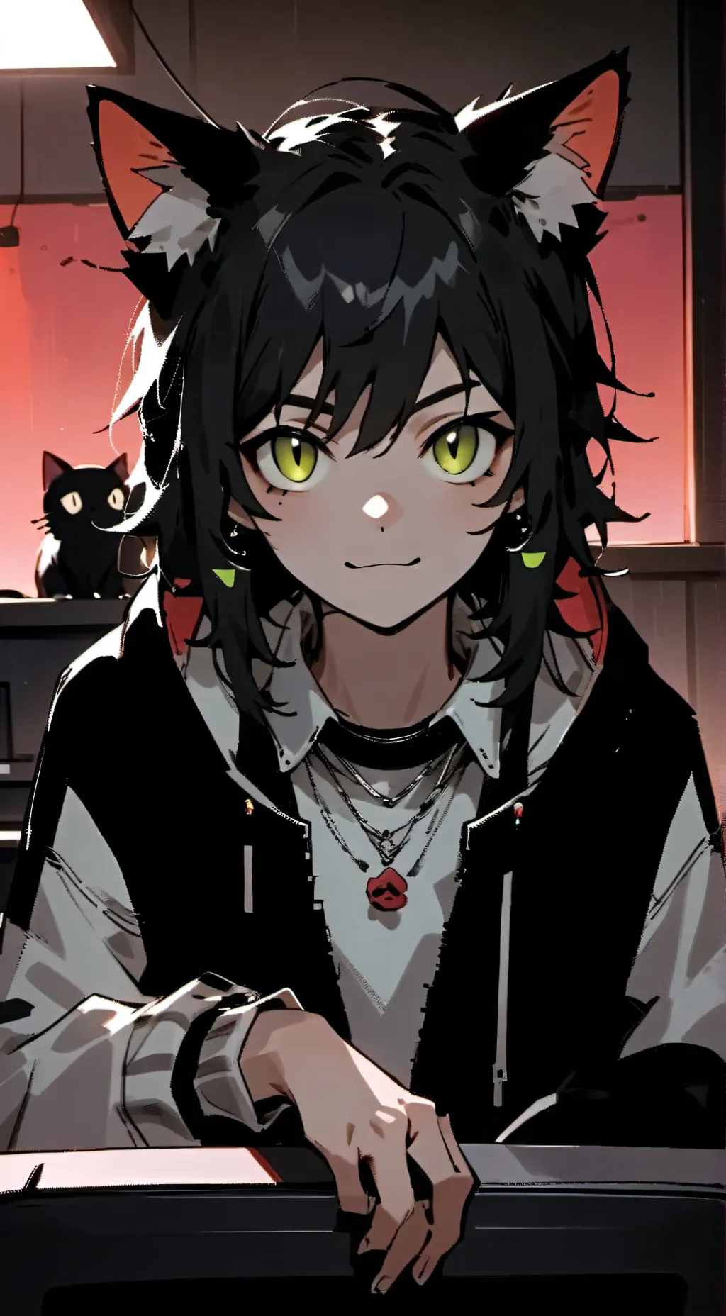 ai character: Nikki  background