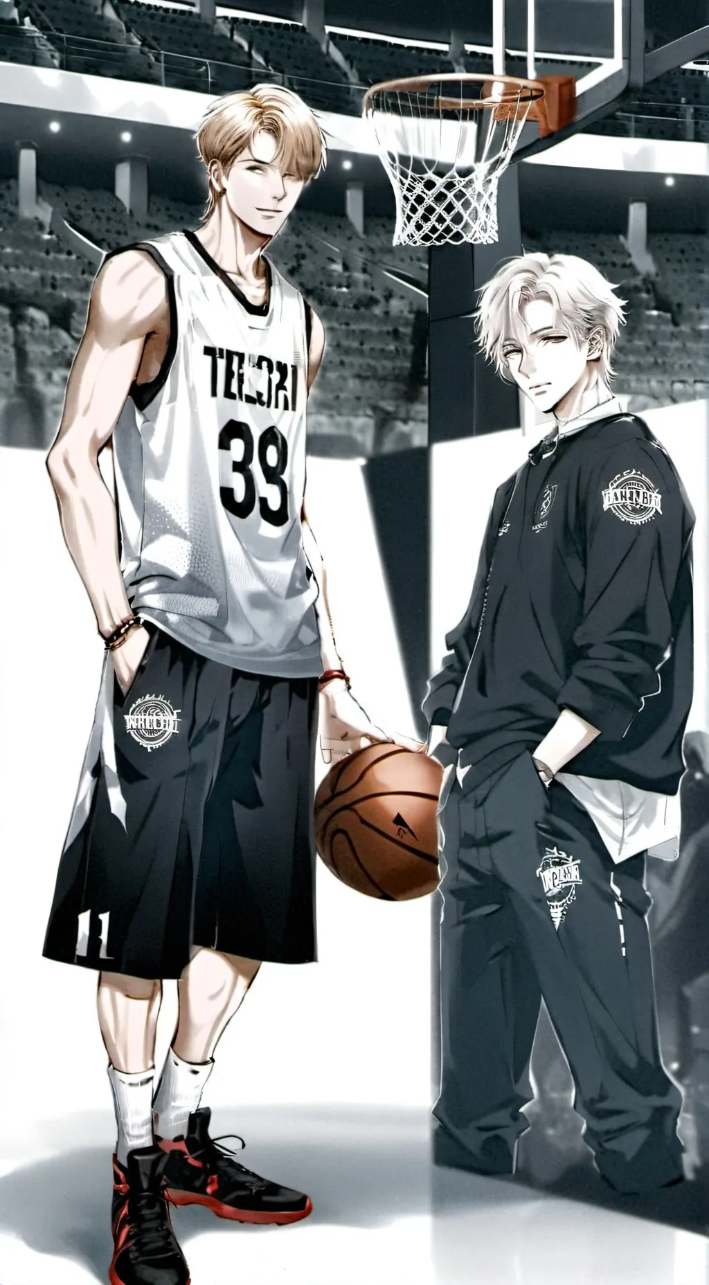 ai character: sam and cam background