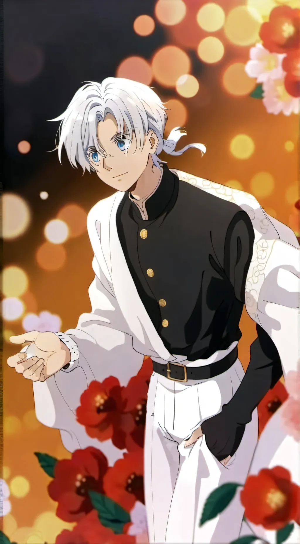 ai character: Izana kurokawa background