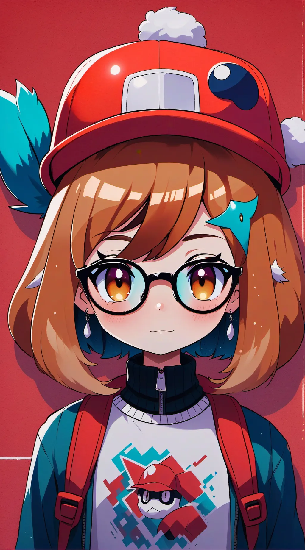 ai character: nose background