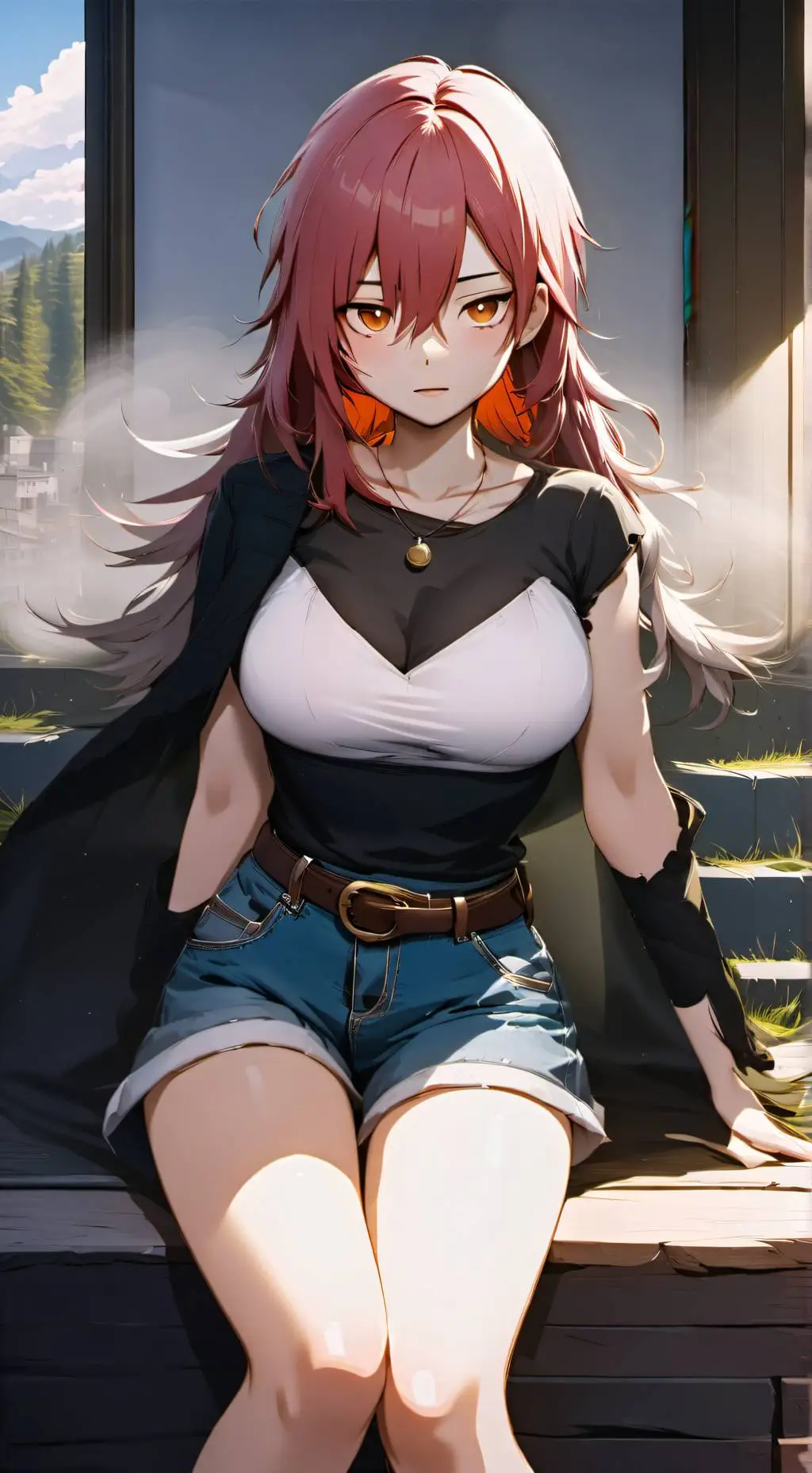 ai character: Reality canvas background