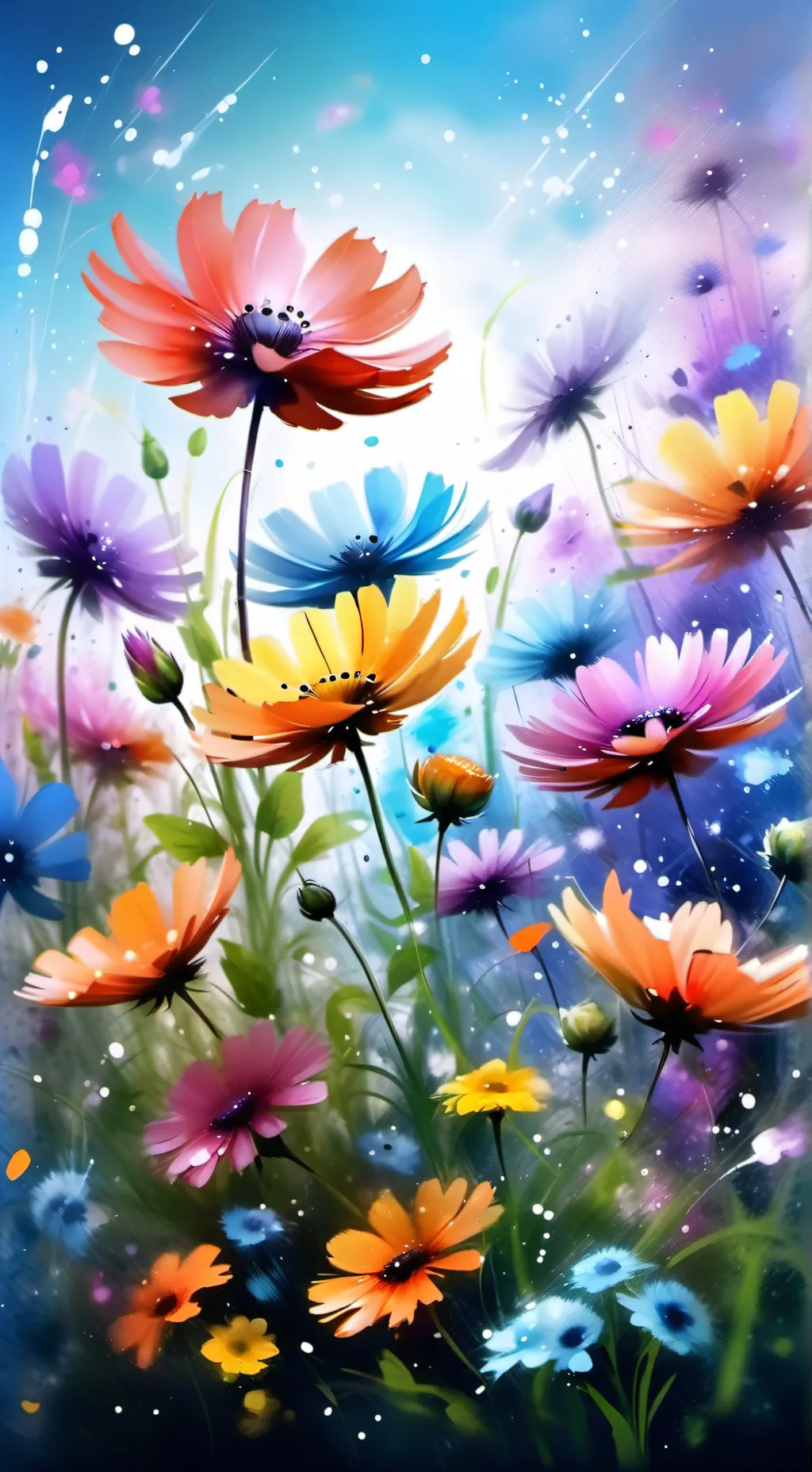 ai character: Geburtstag  background