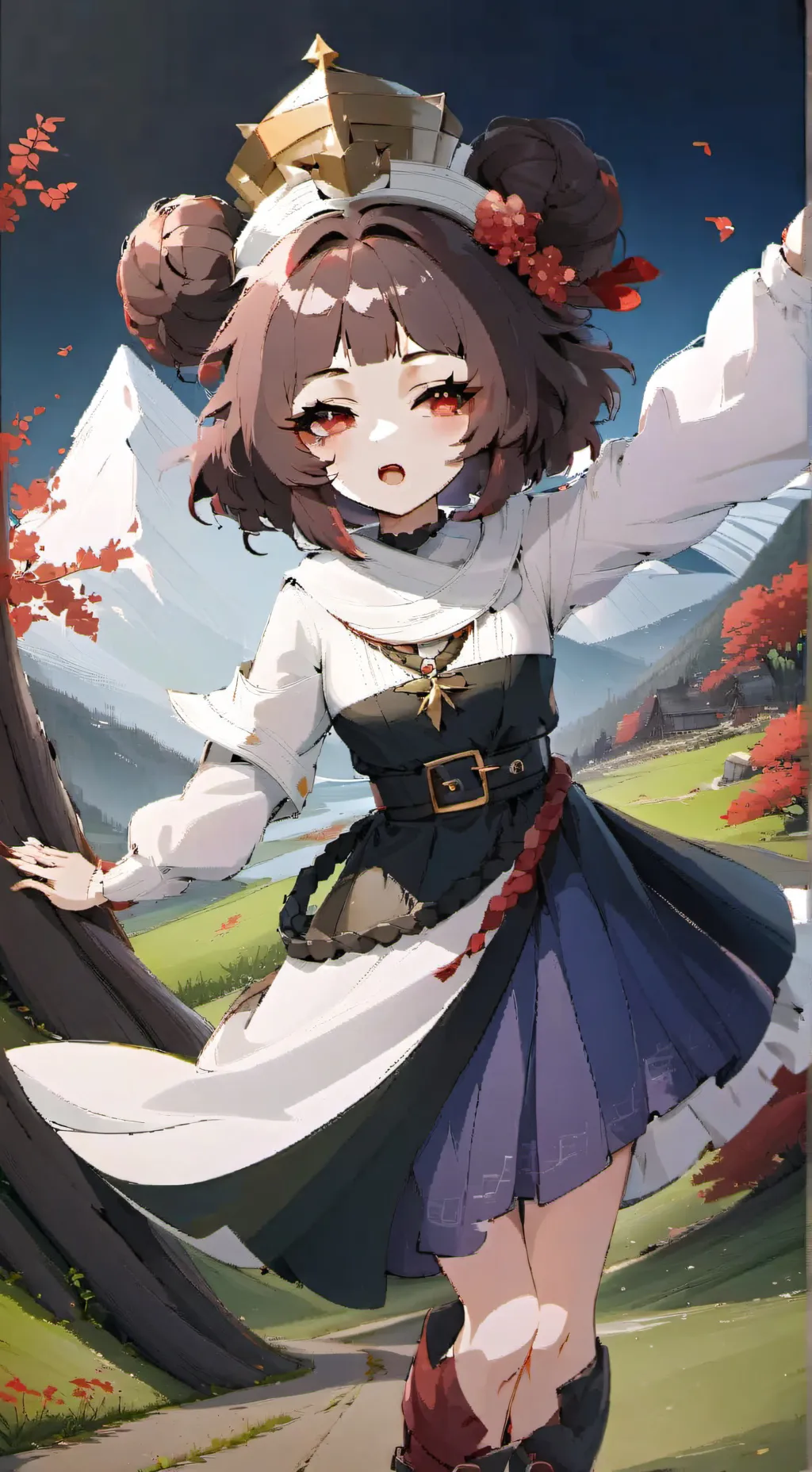 ai character: Alyssa yamagotchi background