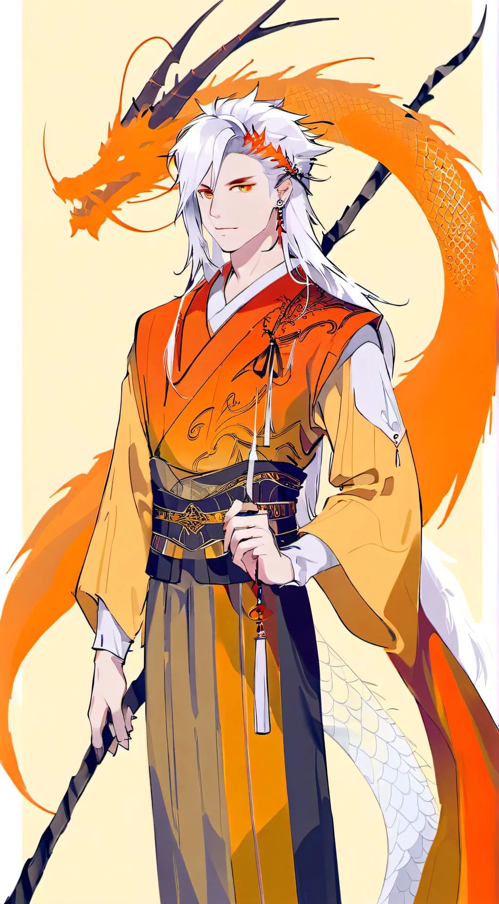 ai character: Konlo (my dragon) background