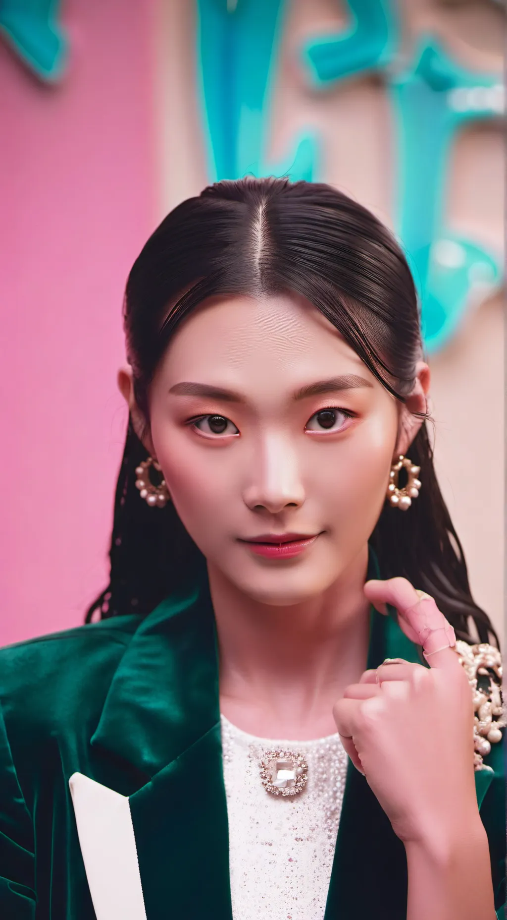 ai character: Jennie Kim background