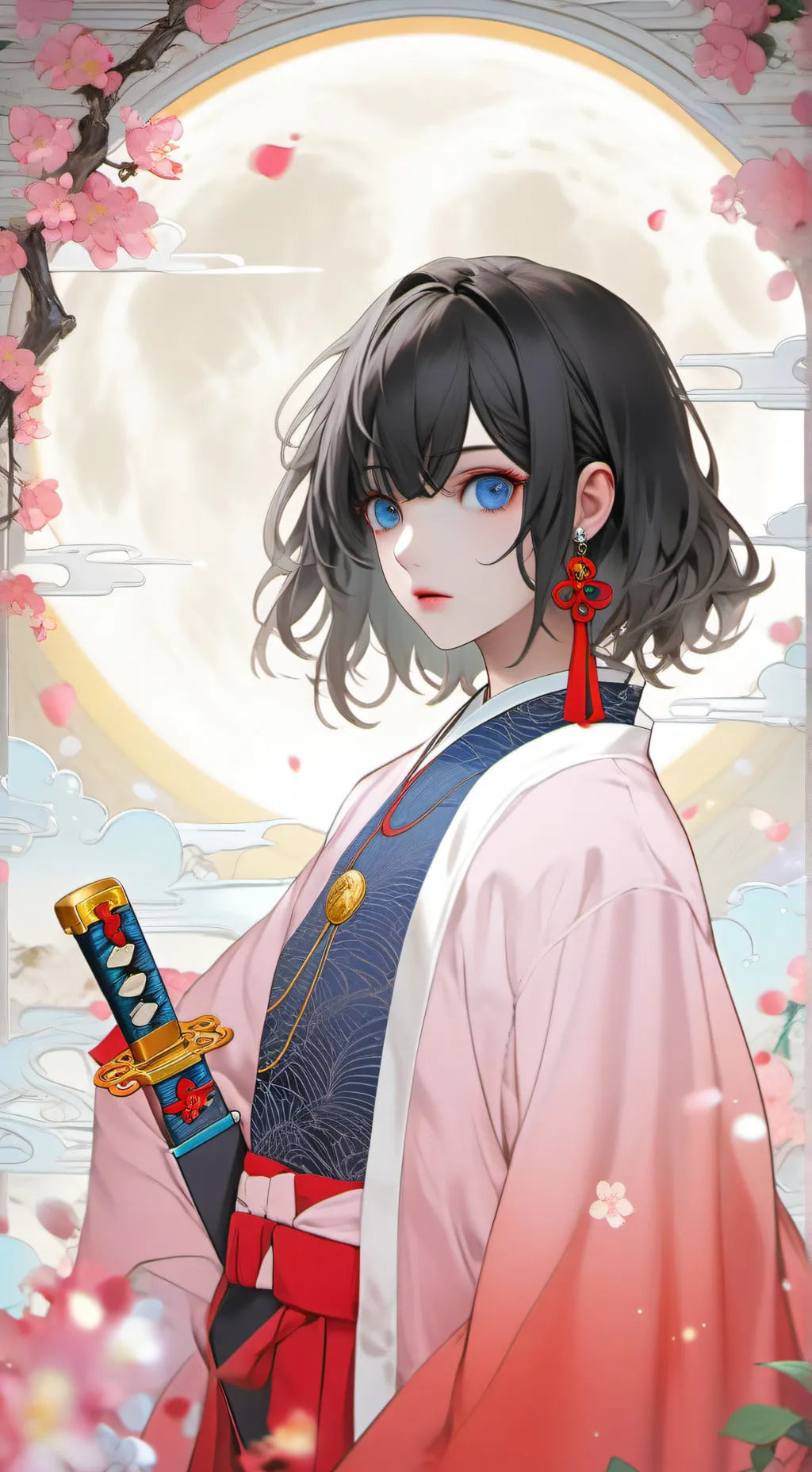 ai character: Demon Slayer background