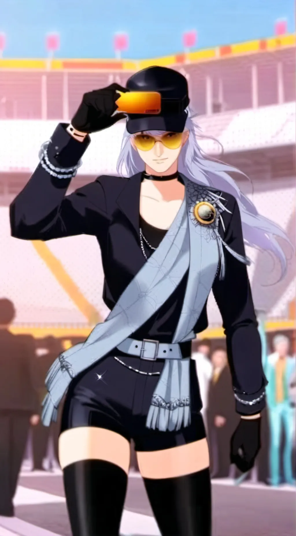 ai character: madre soltera  background